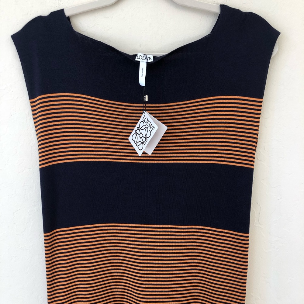 Loewe Striped Midi Dress SS19 - Picture 7 of 8